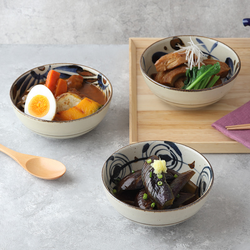 小鉢 13.5cm 民彩 陶器