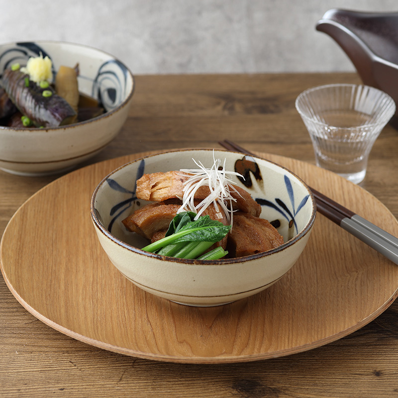 小鉢 13.5cm 民彩 陶器