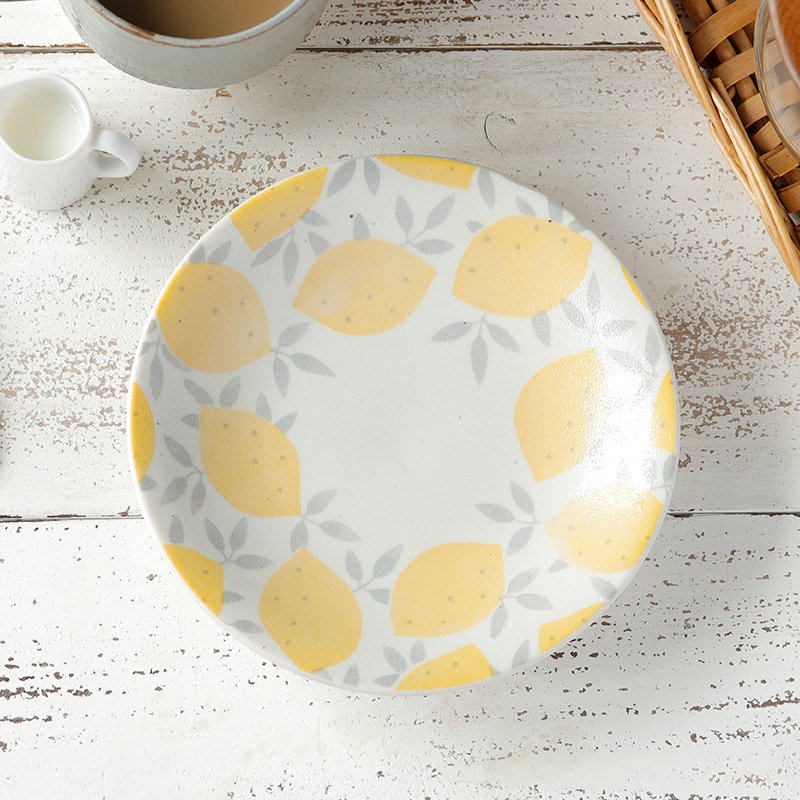 中皿 16.3cm lemonレモン