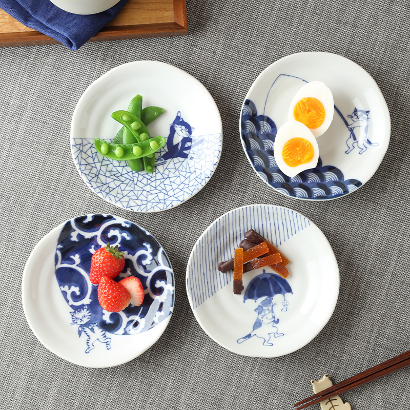 小皿 13.5cm SOMENEKO