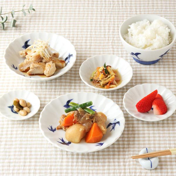 豆皿 8cm ツバメ