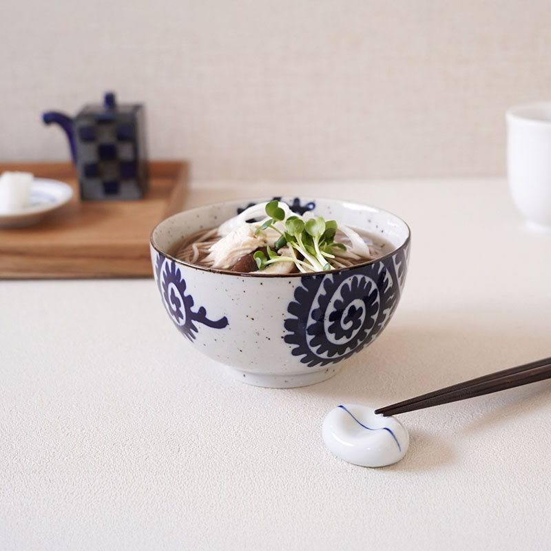 お好みどんぶり 小 13cm 太タコ唐草