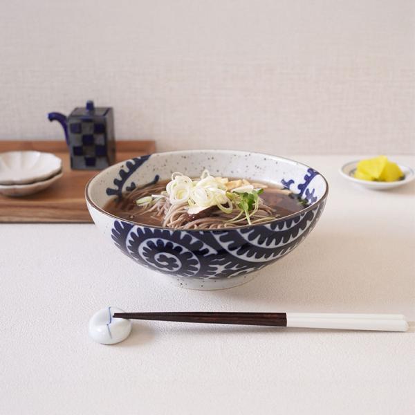 麺鉢 21.5cm 太タコ唐草