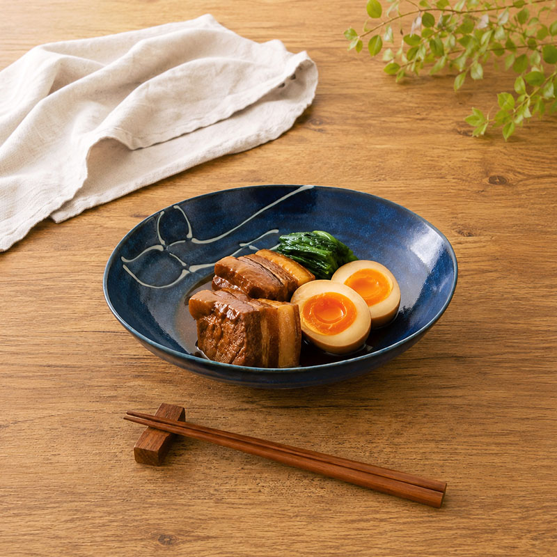 深皿 21cm 窯変くじら