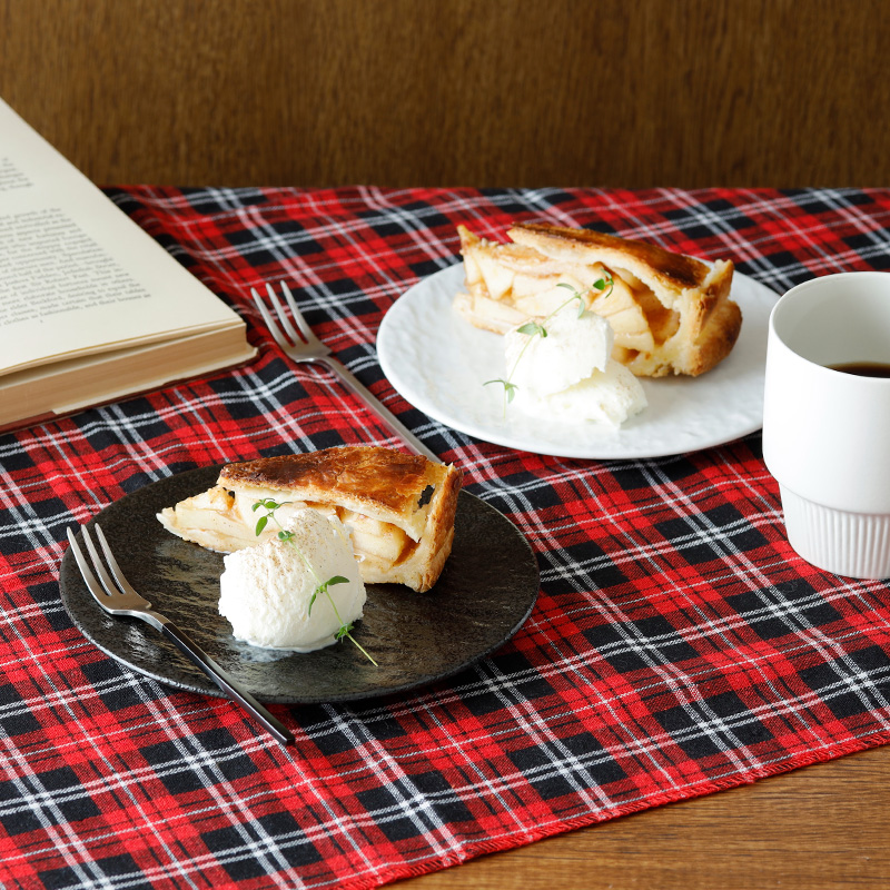 フラットプレート 17cm スレート調 ホワイト プレート お皿 皿 食器 洋食器