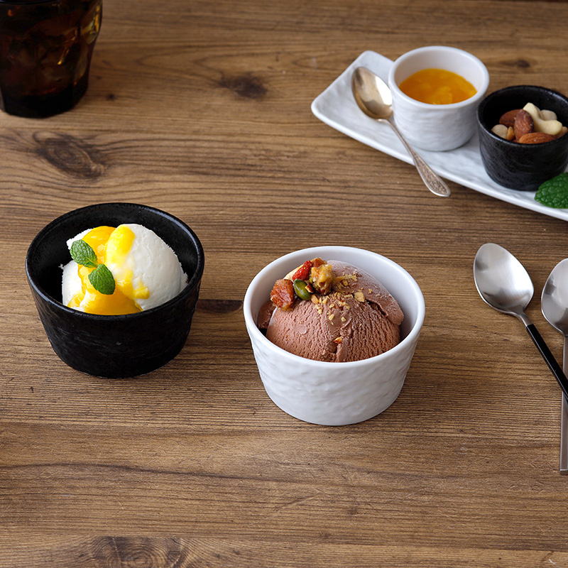 カップ 8cm スレート調 ホワイト