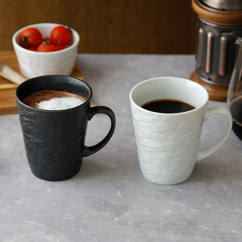 マグカップ 320cc スレート調 ホワイト