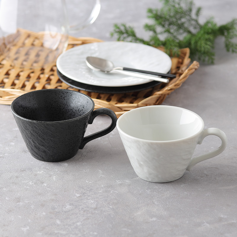 兼用カップ 230cc スレート調 ブラックマグカップ マグ カップ コップ