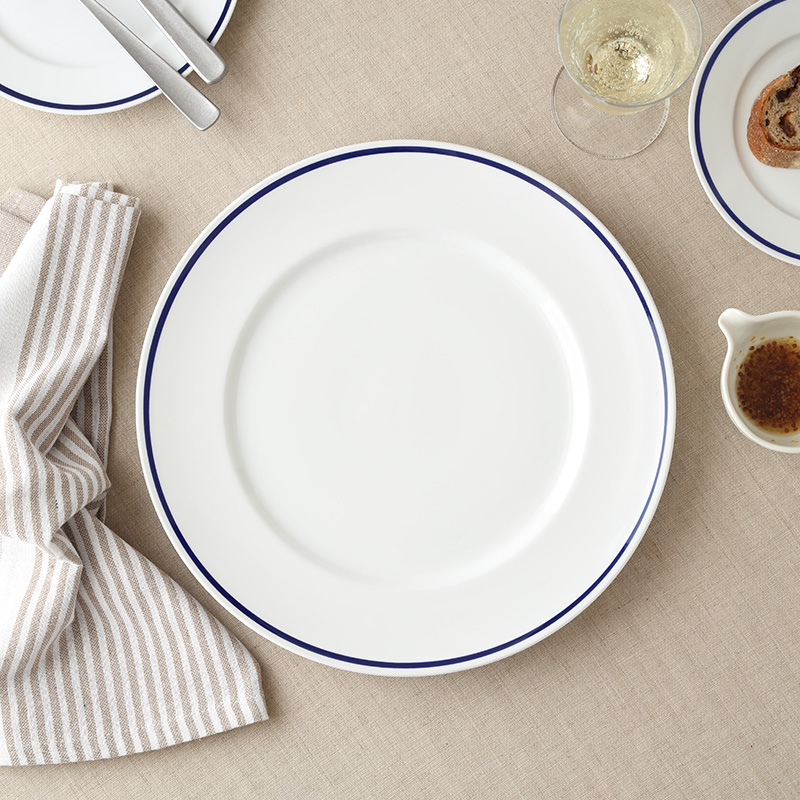 リムプレート 27cm インディゴライン