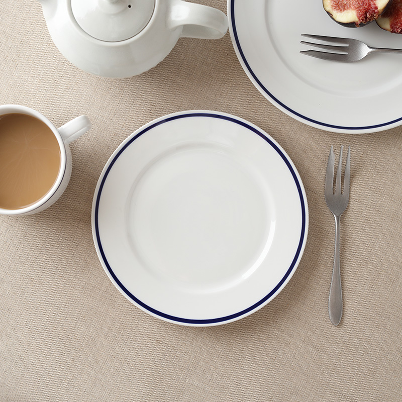 リムプレート 17cm インディゴライン