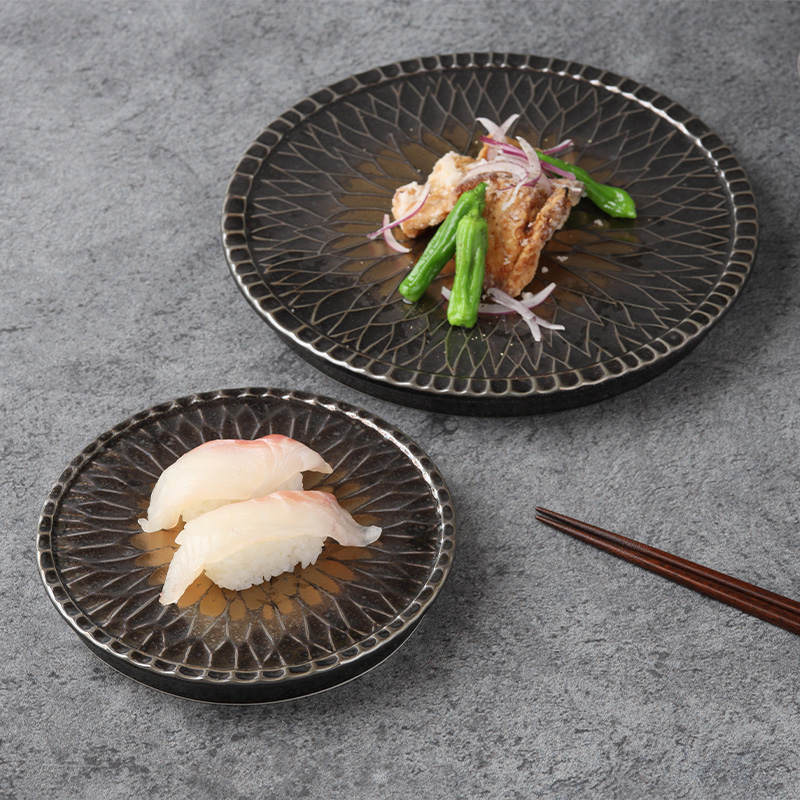 大皿 24cm ゴールド Dahliaダリア