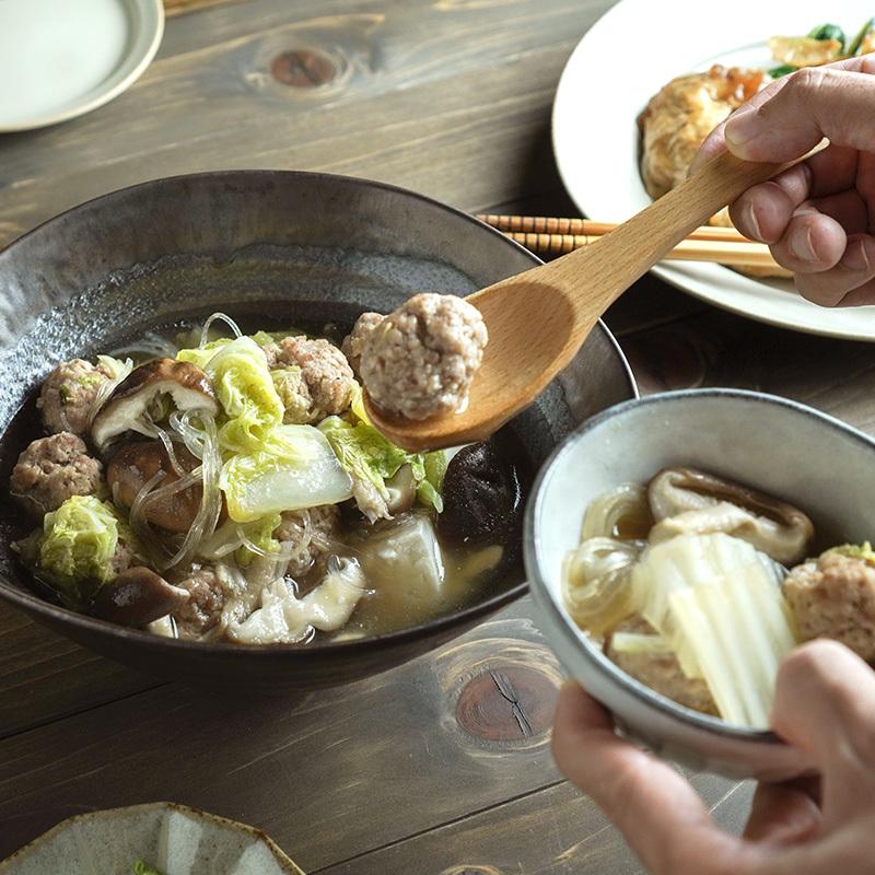 盛鉢 23cm 楕円型 鉄結晶