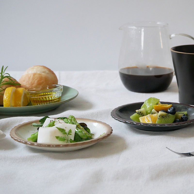 中皿 14cm ビスケットプレート お皿 皿 食器 取り皿 ケーキ皿 サラダ皿