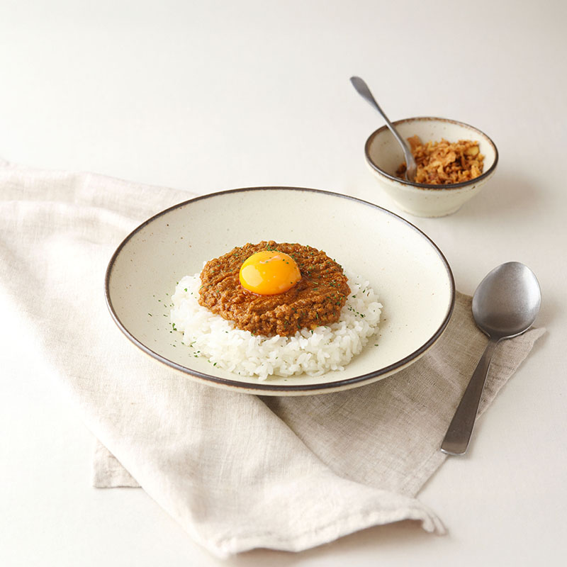 パスタ・カレー皿 21.5cm 深皿 Creteクレタ