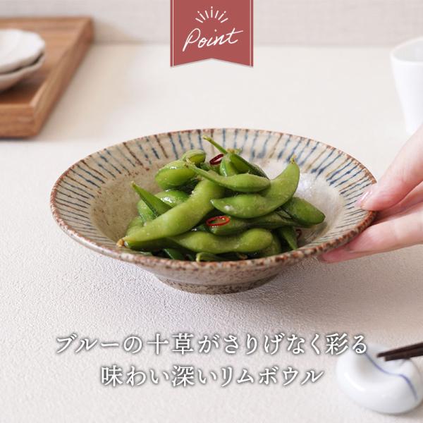 リム型ボウル 中 17.5cm 松葉