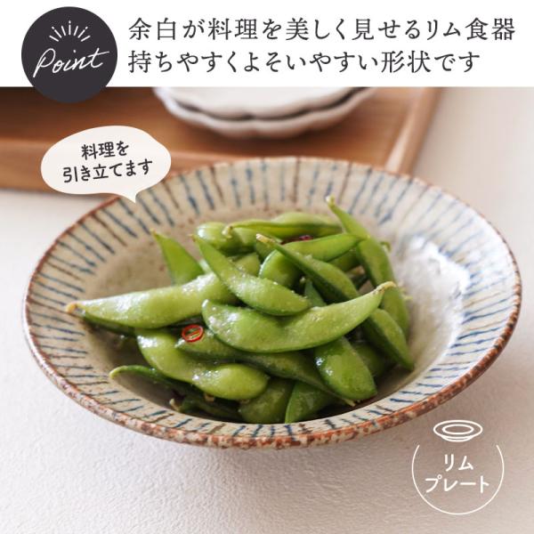 リム型ボウル 中 17.5cm 松葉