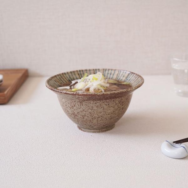 リム型どんぶり 17cm 松葉