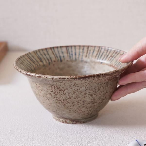 リム型どんぶり 17cm 松葉