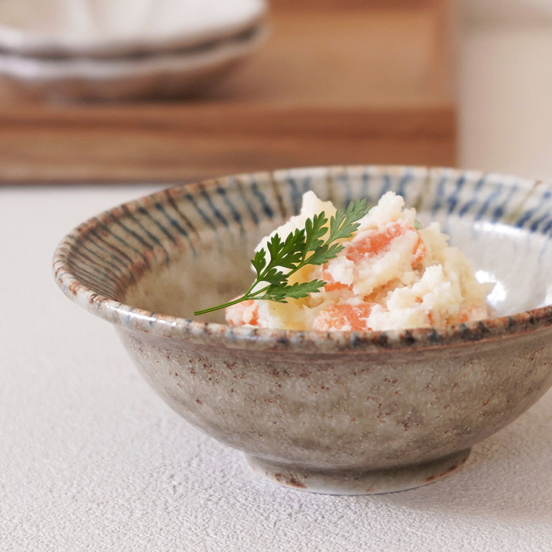 リム型ボウル 小 12.6cm 松葉