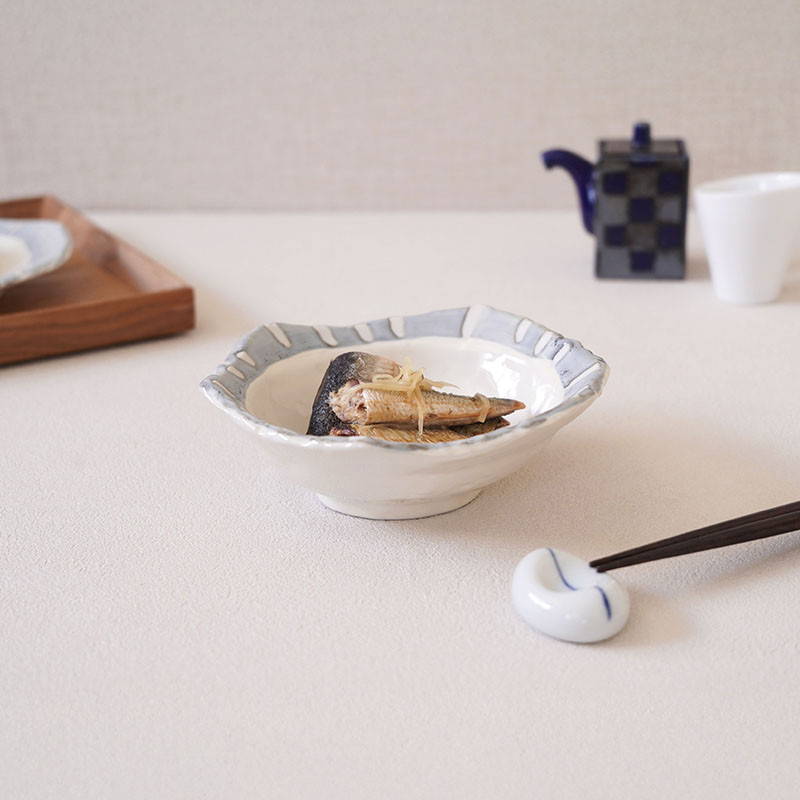 取り鉢 14cm 変形 なごみ十草 