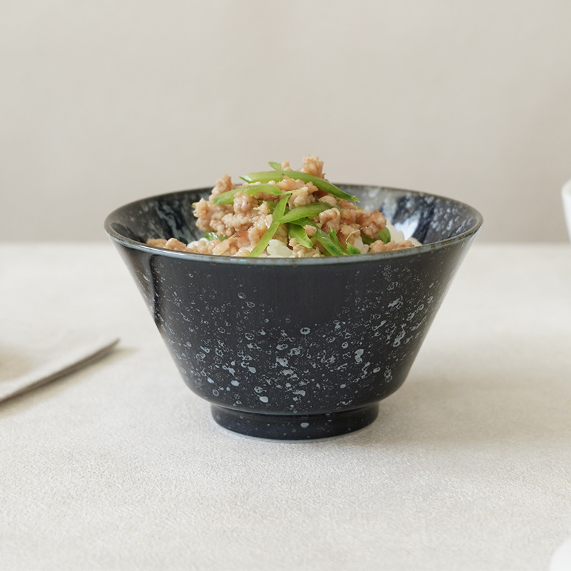 小丼 13cm 細雪 ささめゆき ネイビー