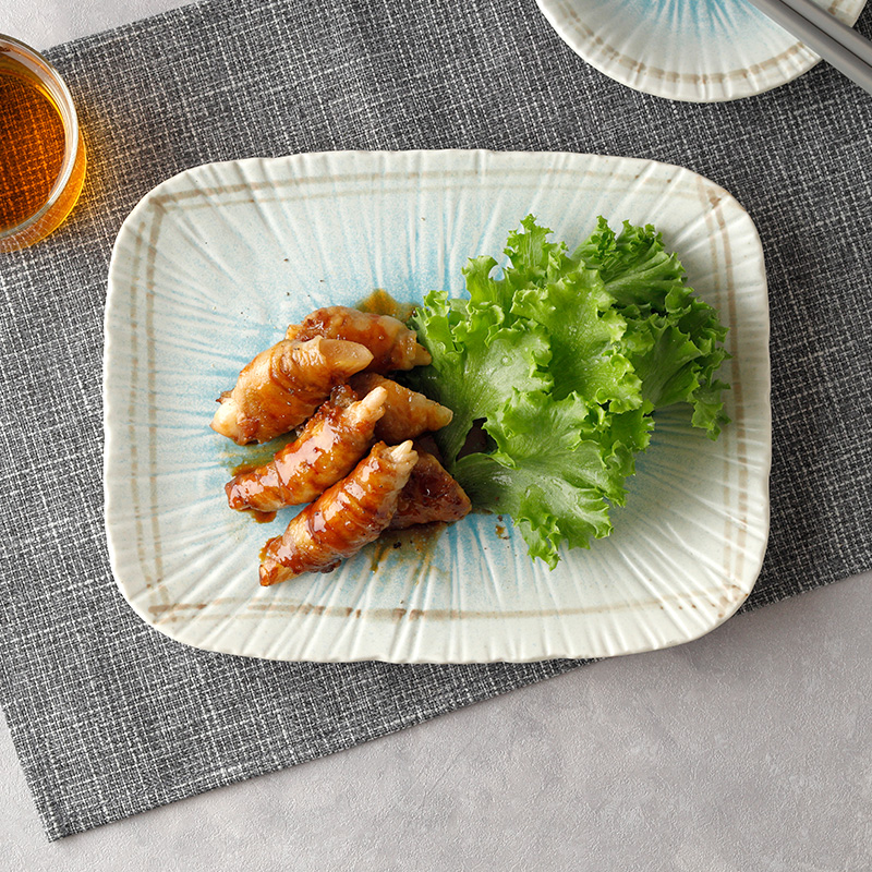 盛皿 26cm 角皿 雫 和食器