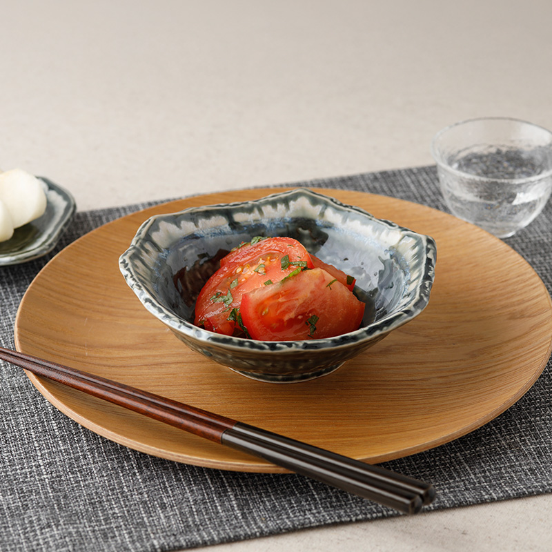 取り鉢 14cm 黒部 ちぎり型 和食器