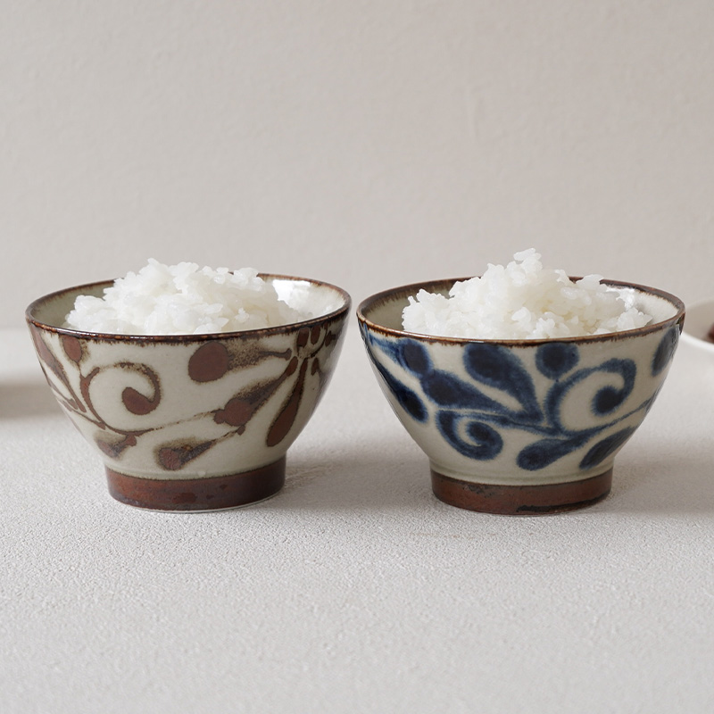 お茶碗 11.8cm 琉球カラクサ