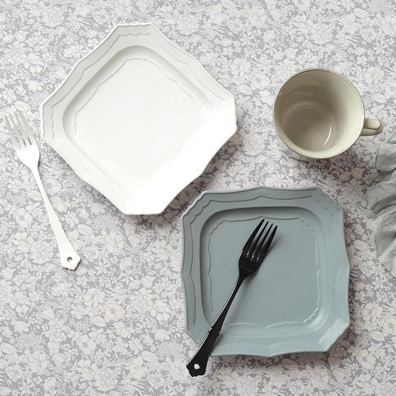 角皿 18cm Classicお皿 皿 プレート 食器 洋食器 おしゃれ スクエア