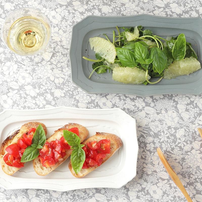 長角皿 22.5cm Classic角皿 長皿 焼き魚皿 お皿 皿 プレート 洋食器