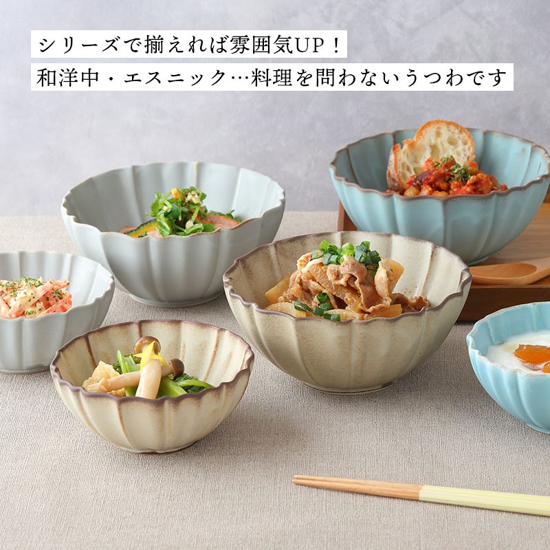 A1299-1/織部釉蓮華5客/共箱/織部焼/和食器/向付/小鉢/懐石道具/ 000000031468-02-l.jpg?t=