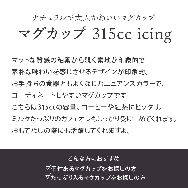 マグカップ 350cc icing