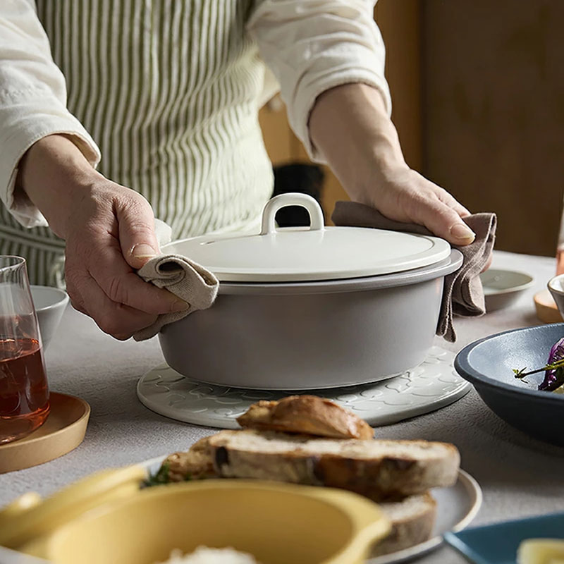 軽量土鍋 6.5号 1～2人用 COCOON 食洗機・直火可