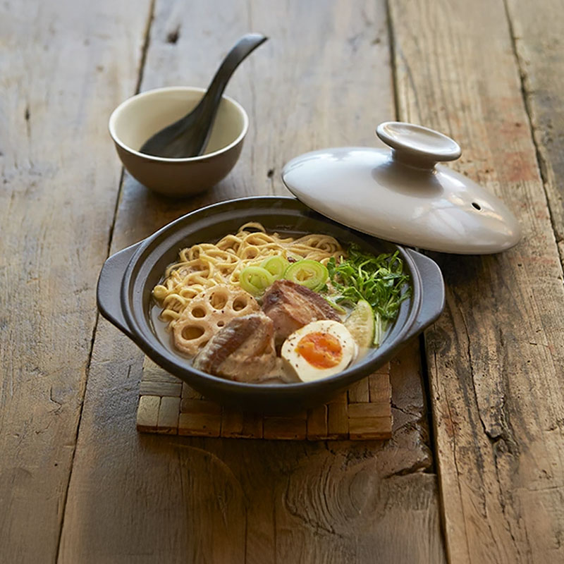 超軽量土鍋 6.5号 1～2人用 SUPER LIGHT CLAYPOT 食洗機・直火可