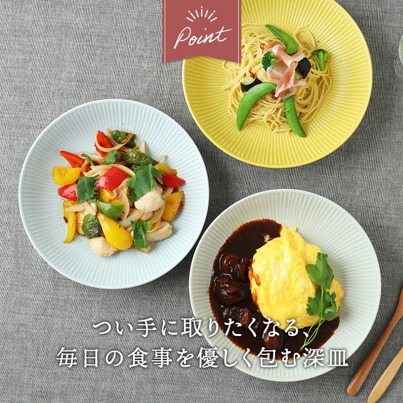 パスタ＆カレー皿 23cm コトゴト