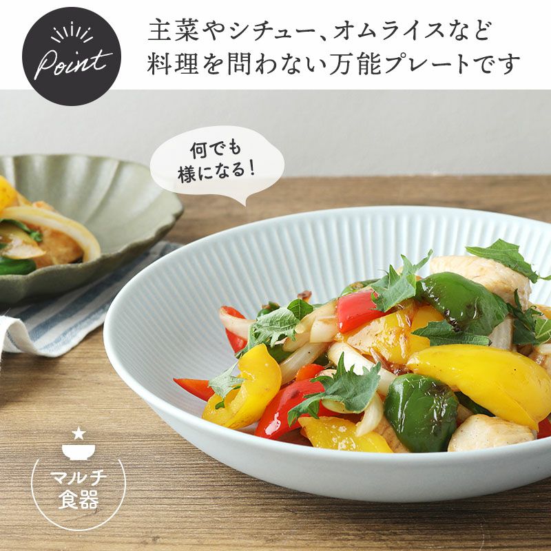 パスタ＆カレー皿 23cm コトゴト