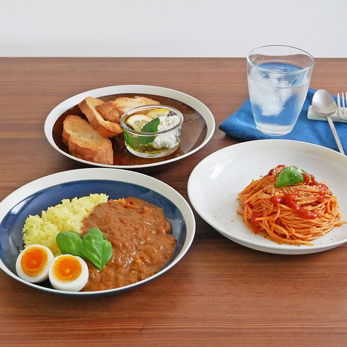 パスタ・カレー皿 23cm TLP 軽量食器 プレート お皿 皿 軽量磁器 軽量