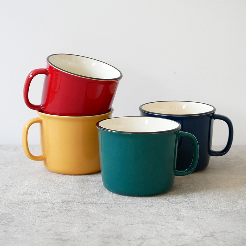 ホーロー風 マグカップ 390cc