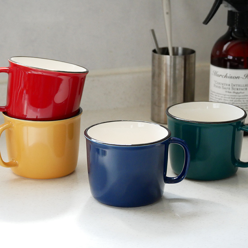 ホーロー風 マグカップ 390cc マグカップ