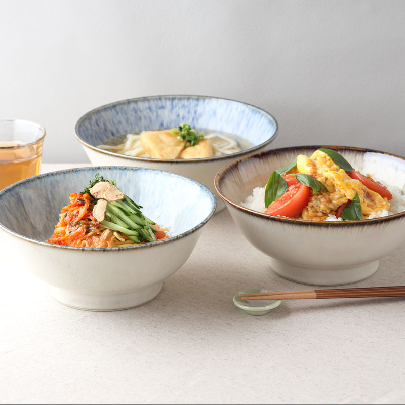 ラーメンどんぶり 21cm 1420cc 水花火