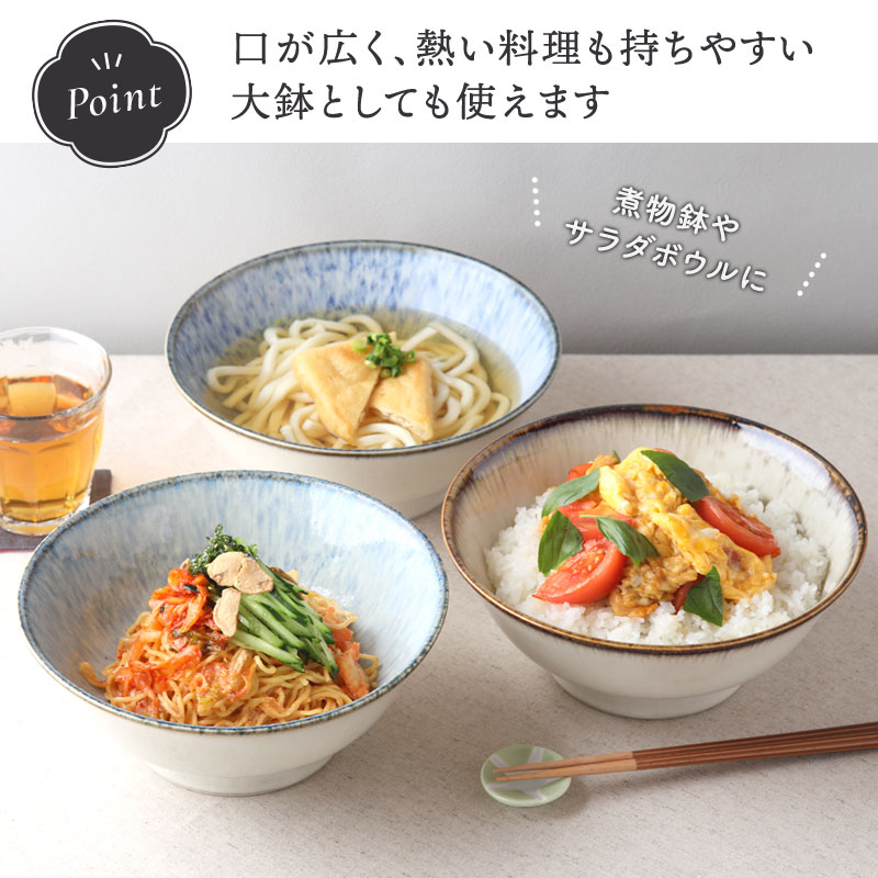 ラーメンどんぶり 21cm 1420cc 水花火