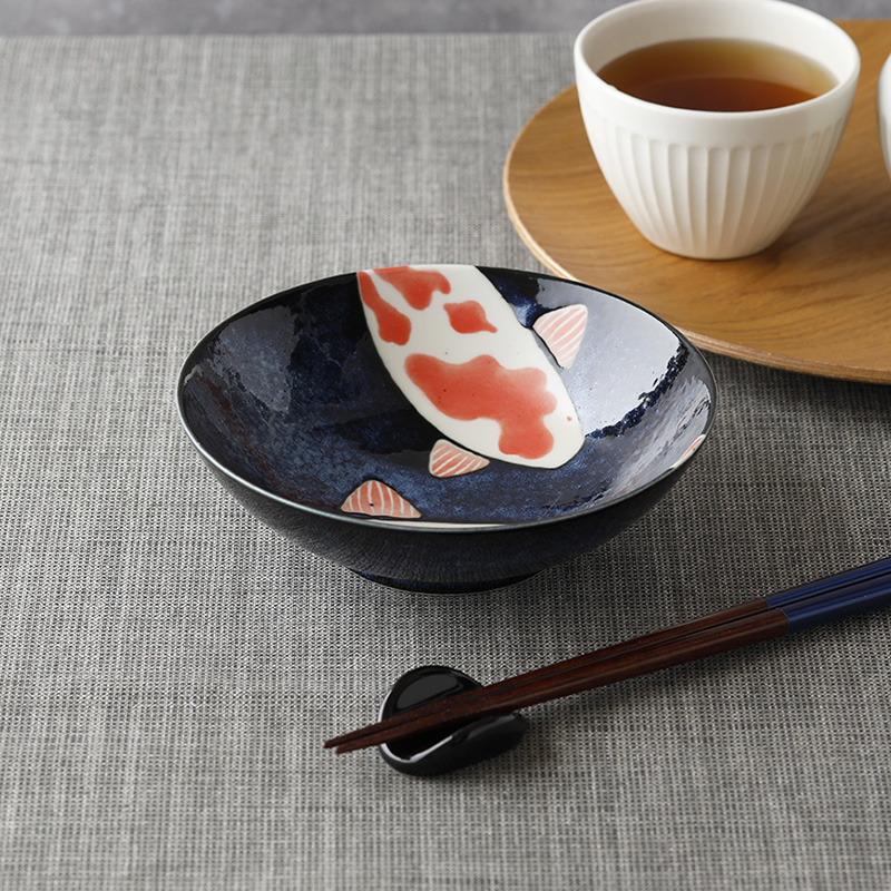 浅鉢 14.5cm 錦鯉 Nishiki Goi