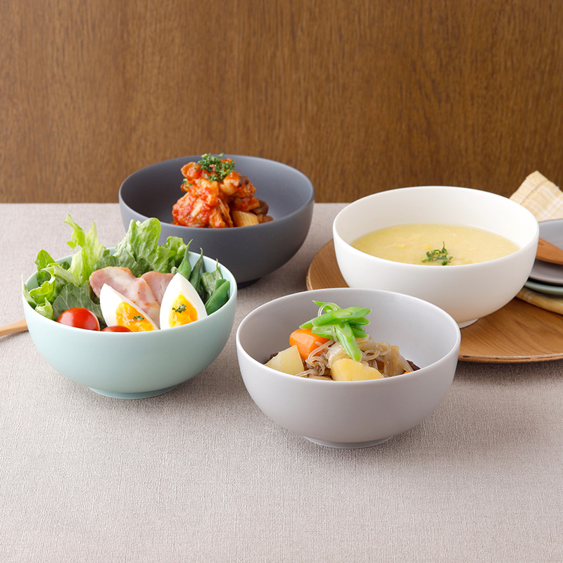 ボウル M 13cm わんなり マット鉢 お皿 皿 洋食器 おしゃれ 食器 中鉢