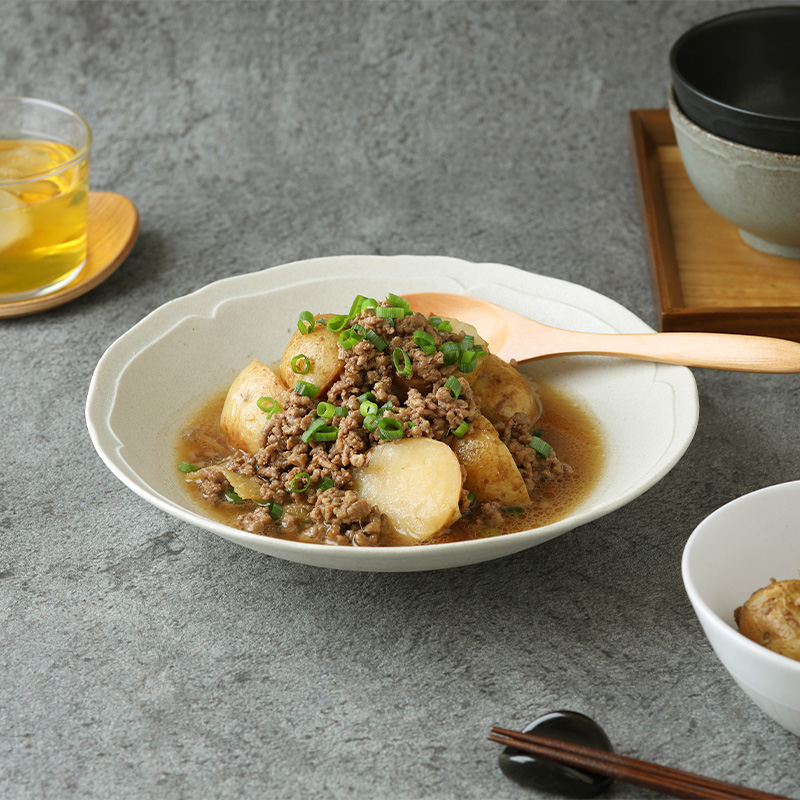 深皿 22.5cm RINKA カレー・パスタ皿 軽量食器