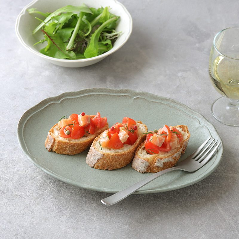 オーバルプレート 26.5cm RINKA 軽量食器 