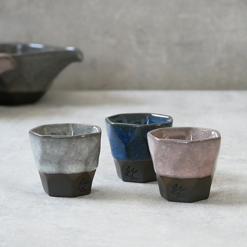 ぐい呑 75cc 氷裂貫入