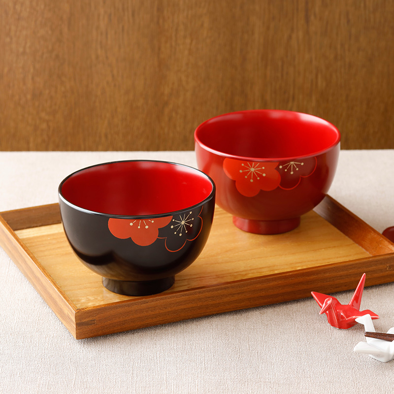 汁椀 370cc 福梅 日本製 レンジ・食洗機可