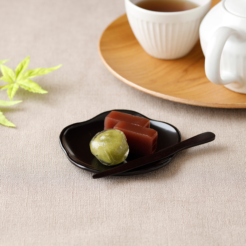 梅形小皿 10.5cm 樹脂 日本製