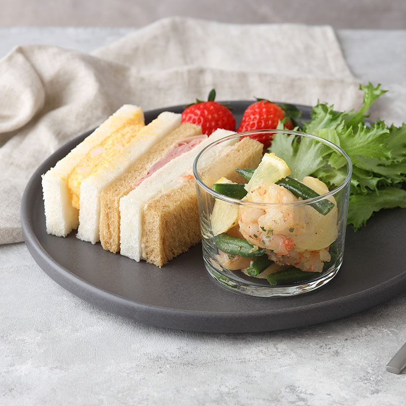 ガラスカップ 230cc 6個セット SIDRA レンジ・食洗機OK