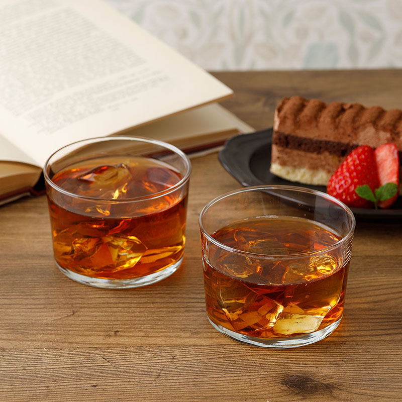 ガラスカップ 230cc 6個セット SIDRA レンジ・食洗機OK